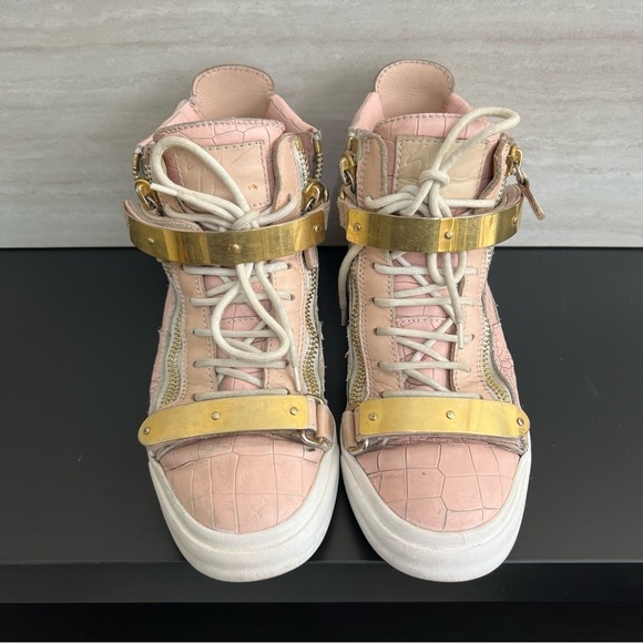 Giuseppe Zanotti High Top Sneakers 37.5 - Picture 5 of 15
